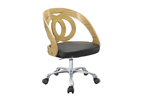 Curve Office Chair - Oak 