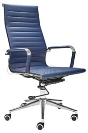 Aura High Back Executive Chair - Blue 