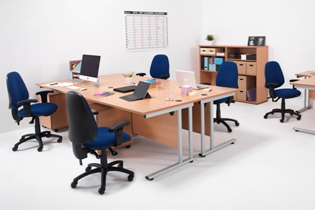 Kestral Beech & Oak Office Furniture Range