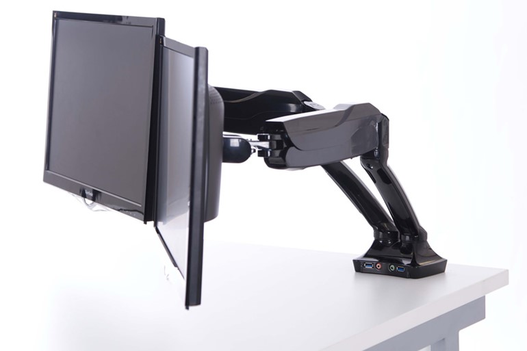 Double Monitor Arm
