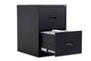 Mod Black Steel Filing Cabinets