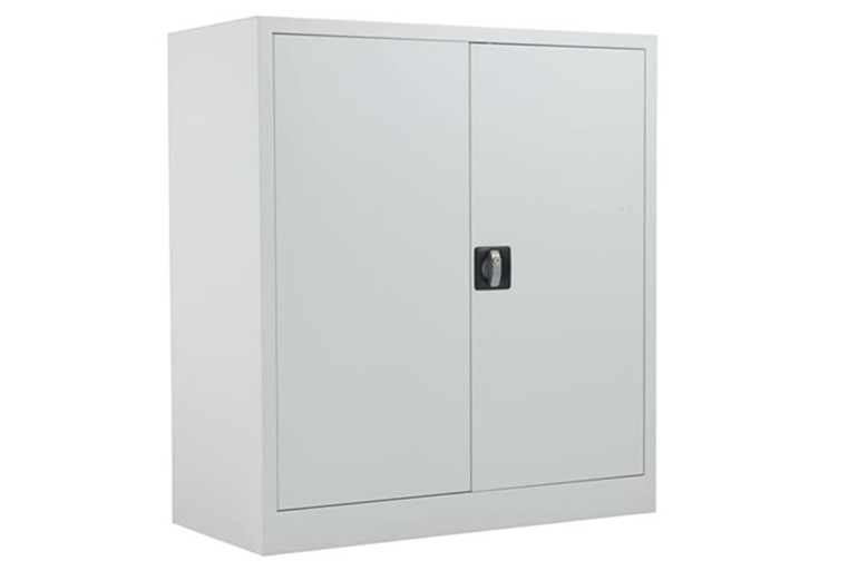 Mod White Steel 2 Door Cupboard