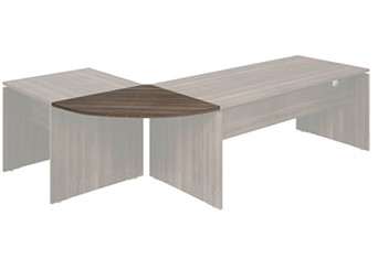Mokka 90 Degree Corner Link Unit - Royal Brown Oak