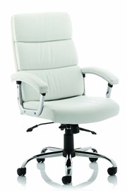 Gloucester Leather Office Chair - White 