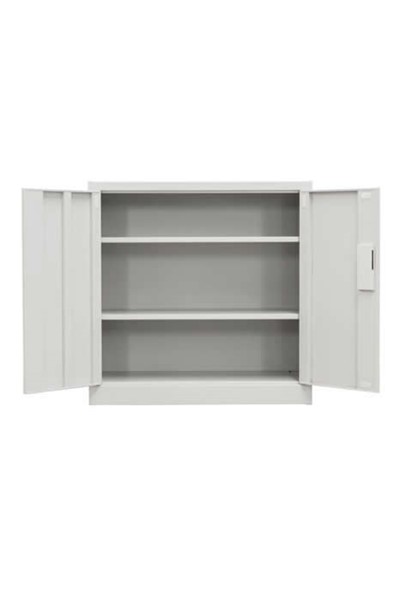 Low 2 Door Stationery Cupboard