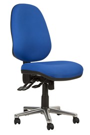 Kirby Bariatric Chair - Blue No Arm 