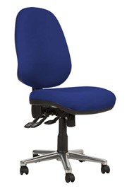 Kirby Bariatric Chair - Blue No Arm 