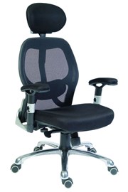 Cobham Black Luxury Mesh Back Office Chair