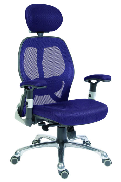 View Luxury Ergonomic High Back Mesh Office Chair Adjustable Arms Cobham information