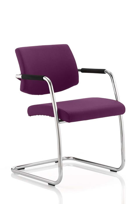 View Fabric Upholstered Visitor Chair Many Colour Options Havanna information