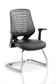 Sirocco Visitor Chair - Silver 