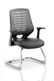 Sirocco Visitor Chair - Silver