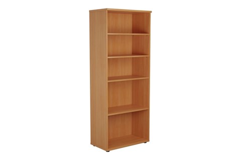 Kestral Bookcase - 2000mm Four Shelf Beech