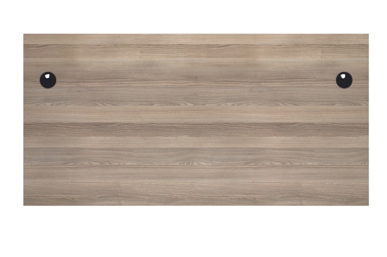 Kestral Grey Oak Panel Promo Desk And Pedestal