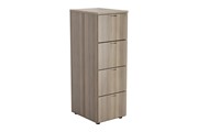 Kestral Grey Oak 4 Drawer Filing Cabinet