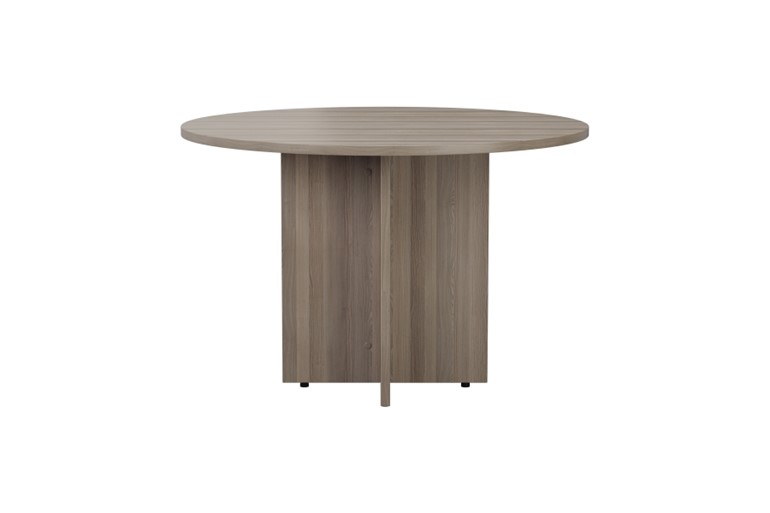 Kestral Grey Oak Round Meeting Table