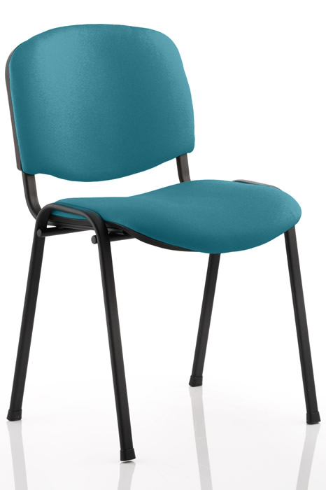 View Green Fabric Conference Chair With Arms Stackable 12 High information