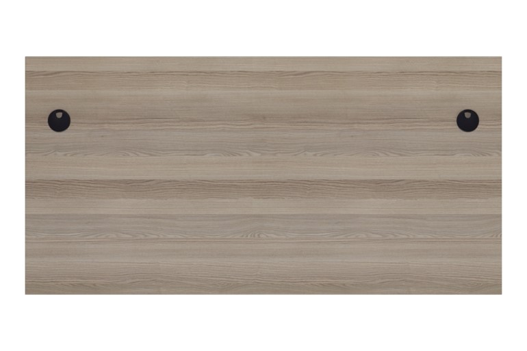 Kestral Grey Oak Rectangular Panel Desk