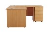 Kestral Corner Panel Desk And Pedestal