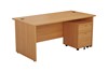 Kestral Panel Promo Desk And Pedestal