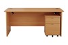 Kestral Panel Promo Desk And Pedestal