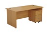 Kestral Panel Promo Desk And Pedestal