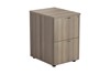 Kestral Grey Oak 2 Drawer Filing Cabinet