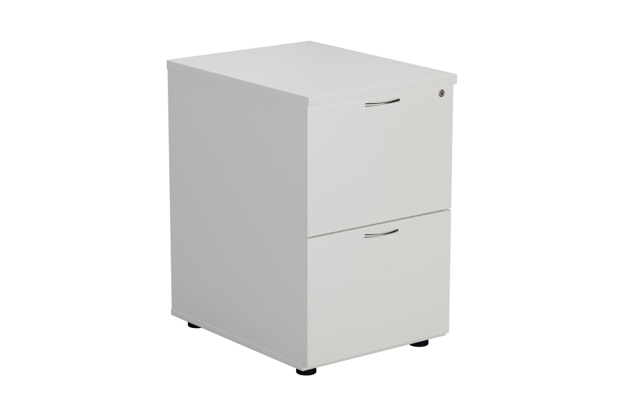 View White Wooden 2 Drawer Filing Drawers Filing Cabinet Fully Locking Drawers Two Keys Supplied A4 Or Foolscap Filing Anti Tilt Fitting information