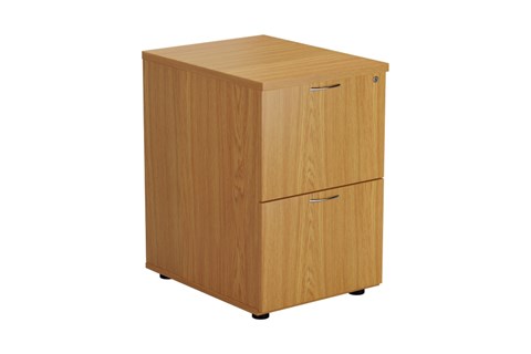 Hawk 2 Drawer Filing Cabinet - Oak 
