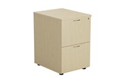 Kestral Maple 2 Drawer Filing Cabinet