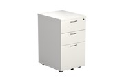 Kestral White Under Desk Pedestal