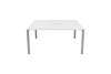 Kestral White 2 Person Double Bench Desk