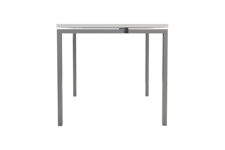 Kestral White 1 Person Single Bench Desk