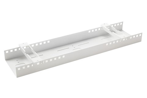 Double Horizontal Cable Tray - 1215 White 