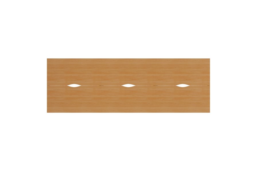 Kestral 6 Person Double Bench Desk