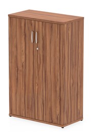 Nova Walnut  Tall Office Cupboard - 1200mm High