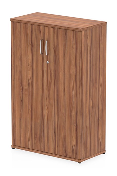 Nova Walnut  Tall Office Cupboard