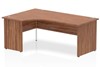 Nova Walnut Panel End Corner Desk