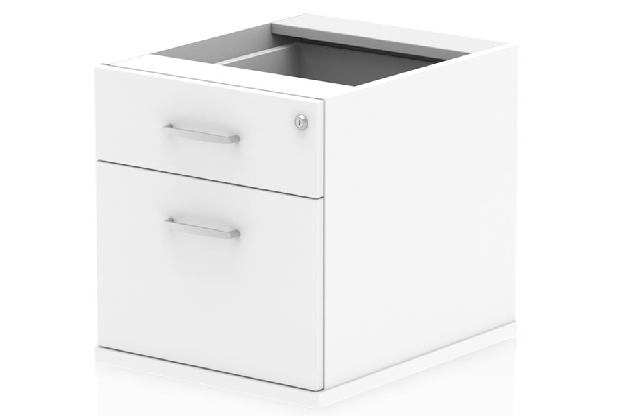 View White Fixed Pedestal Office Drawers 23 Drawer Option Lockable Polar information