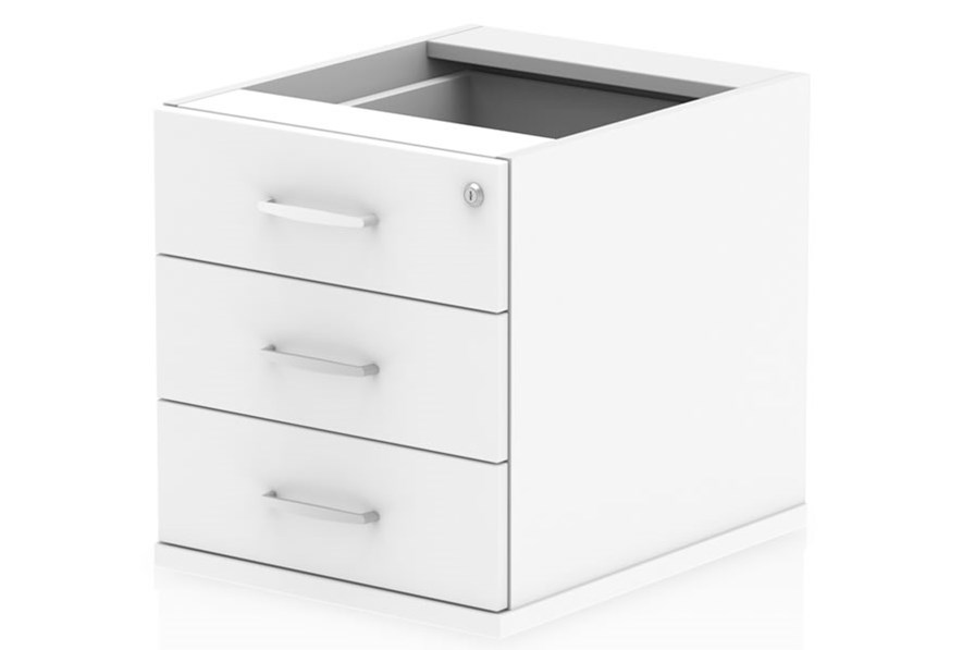 Pinch or double click to zoom Polar White Fixed Pedestal