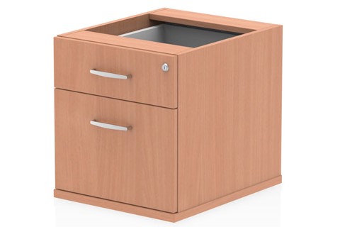 Price Point Beech Fixed Pedestal - 2 Drawer 