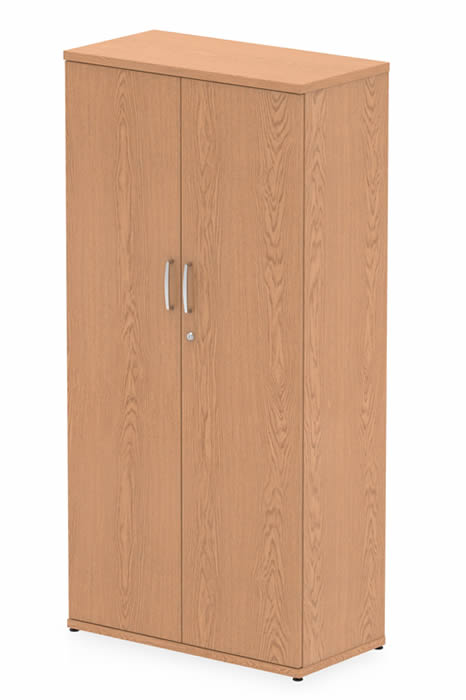 View Norton Oak Tall Office Cupboard 1600mm High information