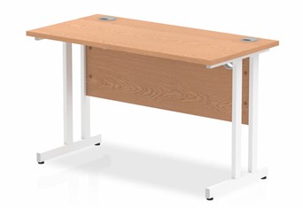 Norton Oak Rectangular Cantilever Desk - 1200mm x 600mm