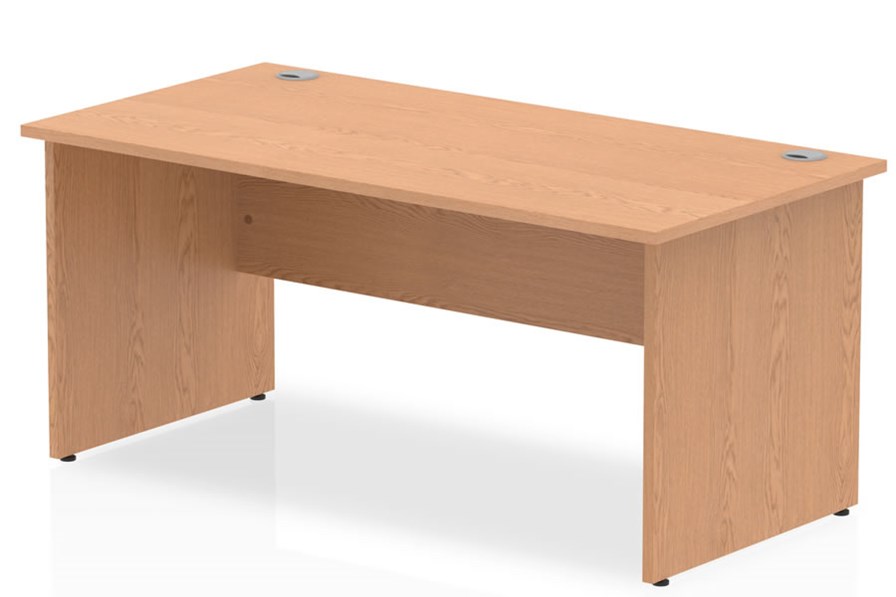 Pinch or double click to zoom Norton Oak Rectangular Panel End Desk