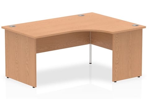 Norton Oak Panel End Corner Desk - Right Handed 1600mm