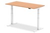 Norton Oak Height Adjustable Desk