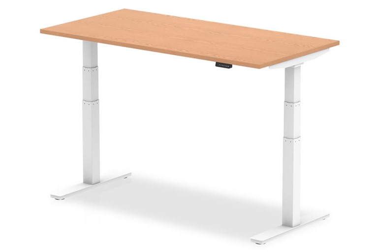 Norton Oak Height Adjustable Desk