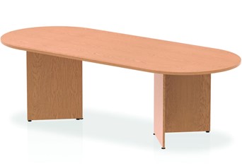 Norton Oak 2400 Boardroom Table Panel Leg