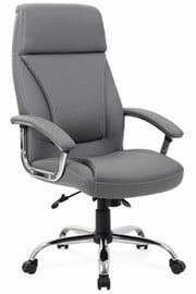 Penza Executive Leather Chair - Grey 