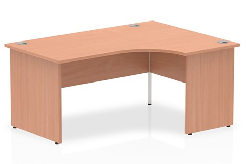 Price Point Beech Corner Desk - Right Handed 1600mm x 1200mm